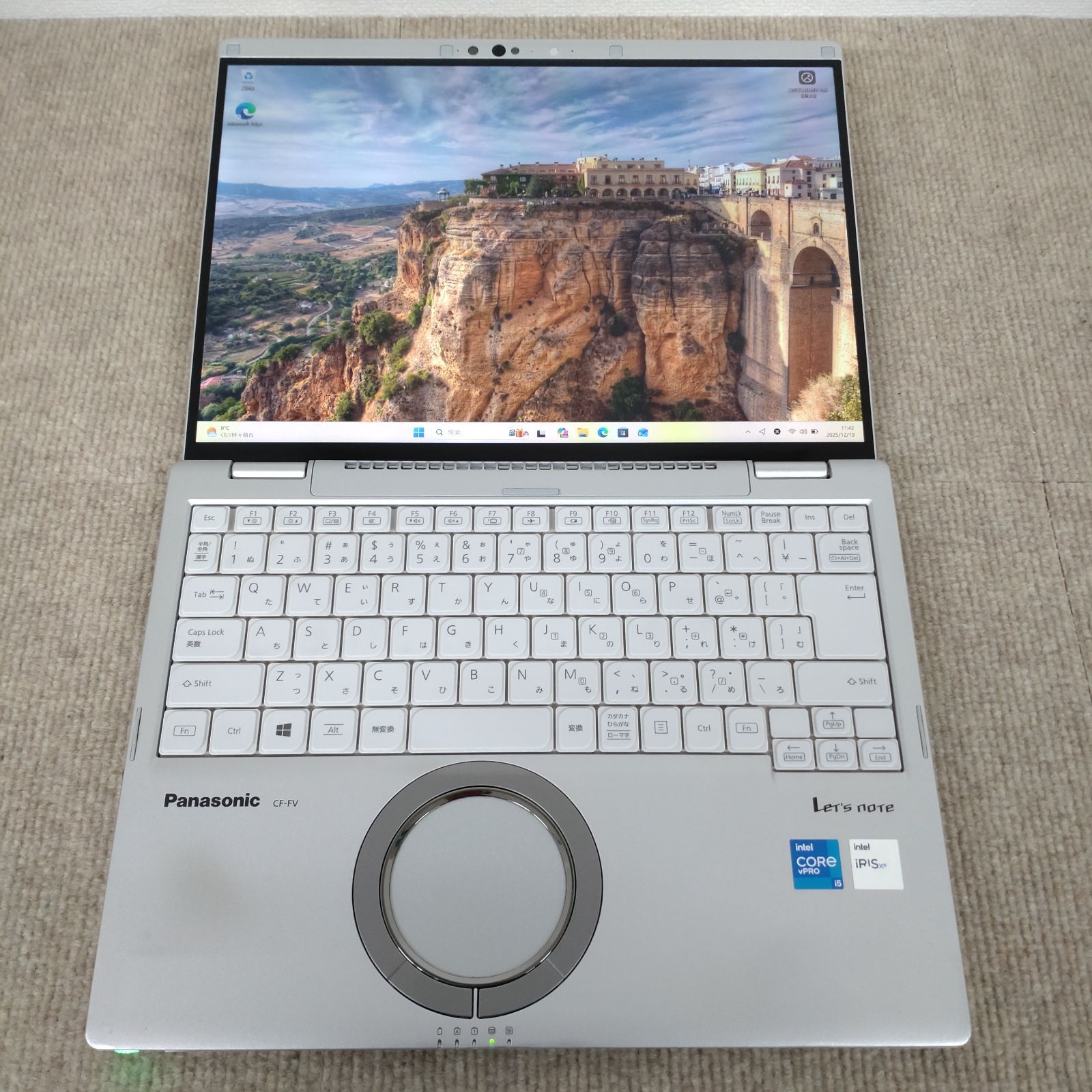 Panasonic レッツノート CF FV 1 I 5 1145 G 7 16 GB Win 11 LTE 14型 カメラ内蔵 無線LAN NB 180