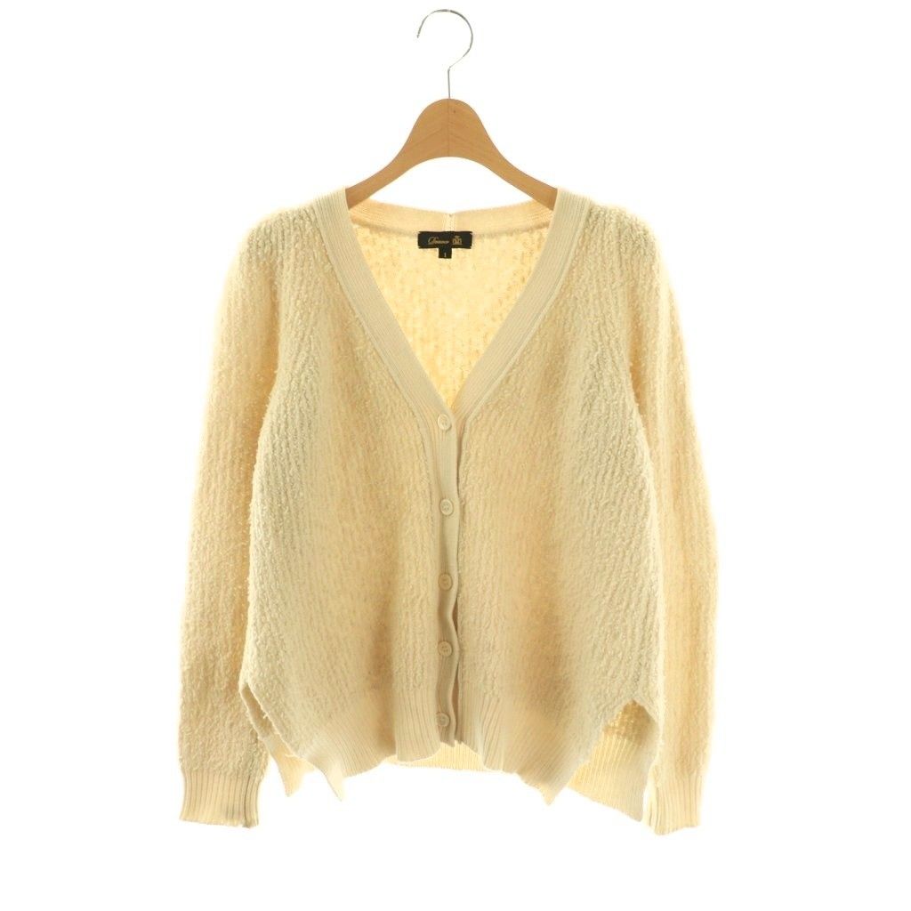 ドゥロワー＊7.2万 24AW カシミヤ 14Gショルダーギャザークルーニット ドゥロワー＊7.2万 24AW カシミヤ 14Gショルダーギャザークルーニット