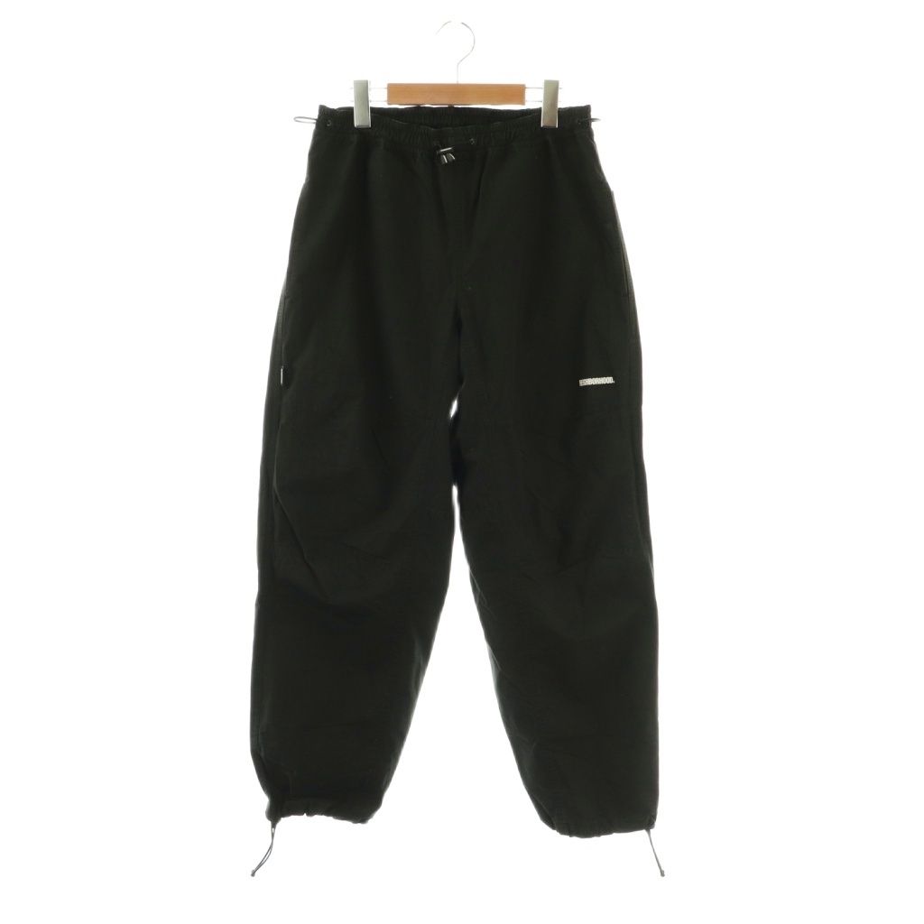 ネイバーフッド 211 TSNH-PTM 02 ナイロンパンツ テーパード イージー コットン S 黒 NR OS SH