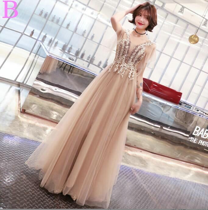 女優 豪華 演奏会 結婚式 透け感 ドレス M 9号 OPN 1008