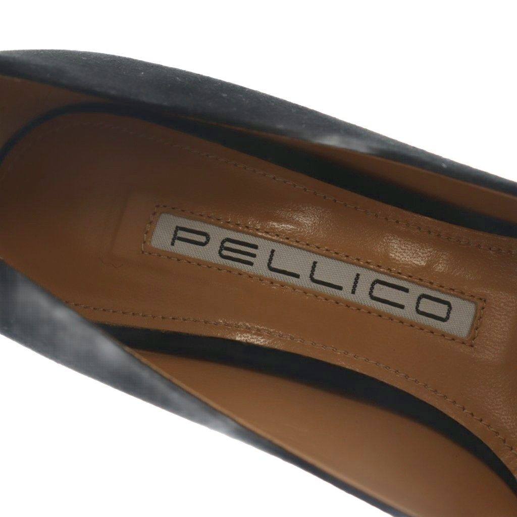 36 PELLICO パンプス　ダークブラウン　スエード　23　ペリーコ　黒 楽天市場】ペリーコ パンプス ポインテッドトゥ レザー スエード