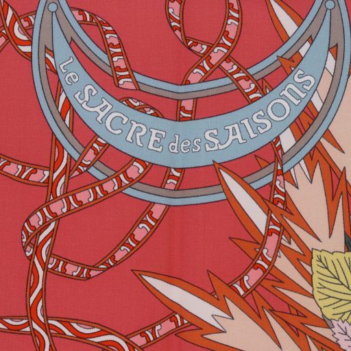エルメス HERMES スカーフ カレ90 LE SACRE DES SAISONS 四季の祭典