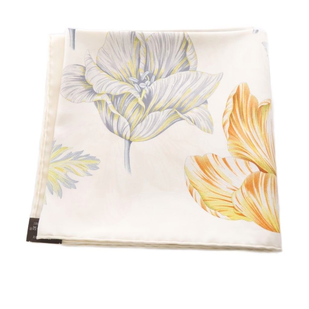 エルメス HERMES スカーフ カレ90 Tulipomanie チューリップマニア