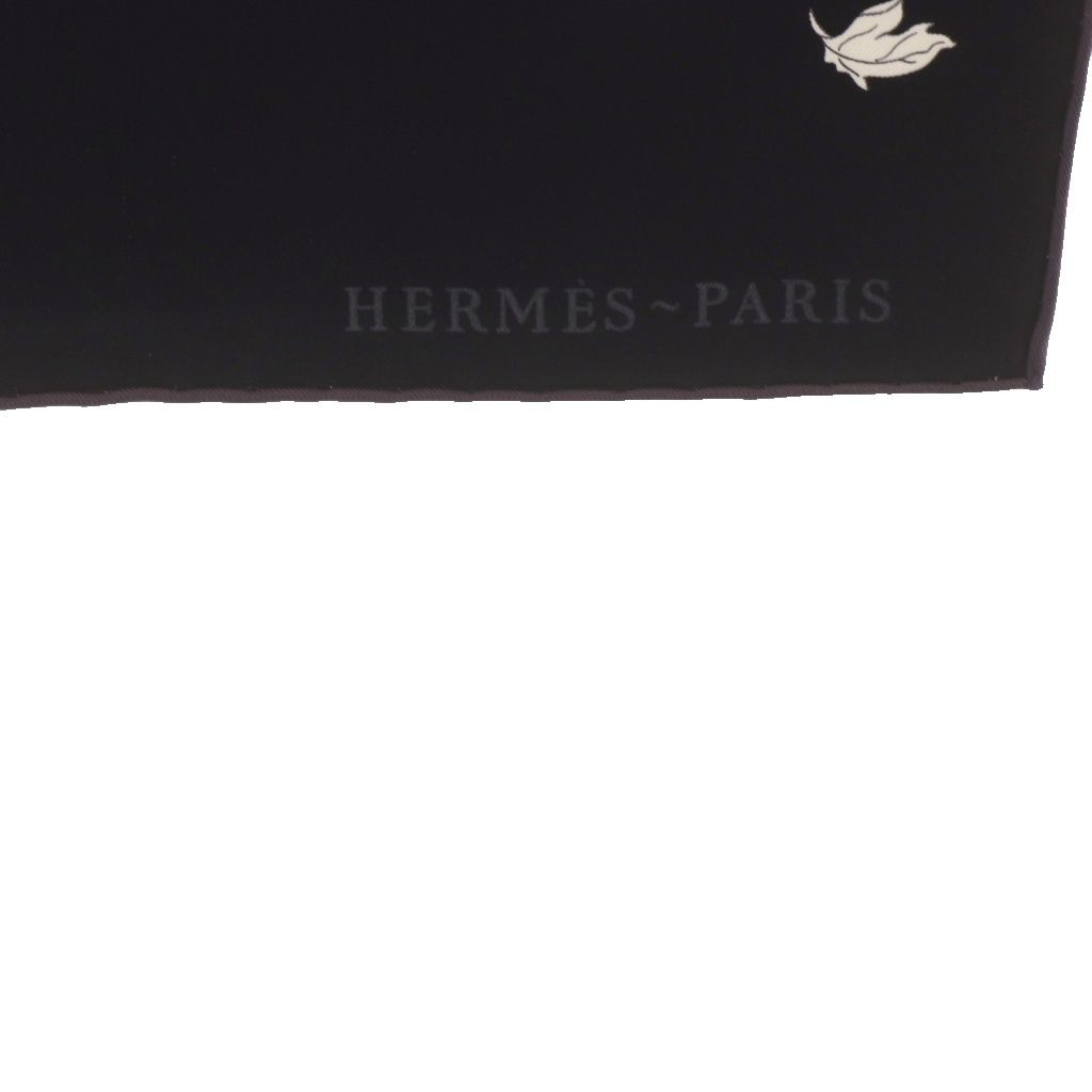 エルメス HERMES スカーフ カレ90 ROBE LEGERE ローブ レジェール シルク ネイビー YO 14 OH