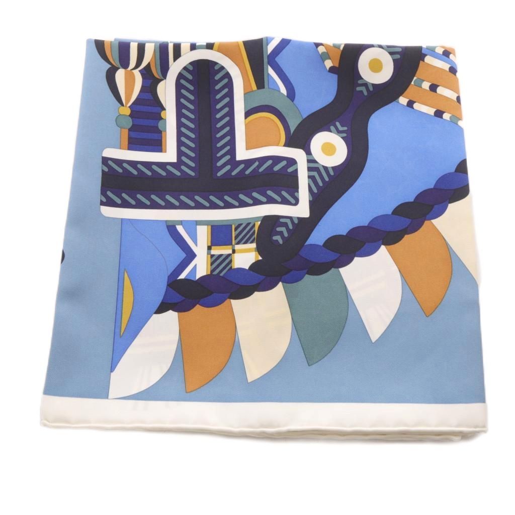 エルメス HERMES 24SS スカーフ カレ90 HAUTE PARURE オート