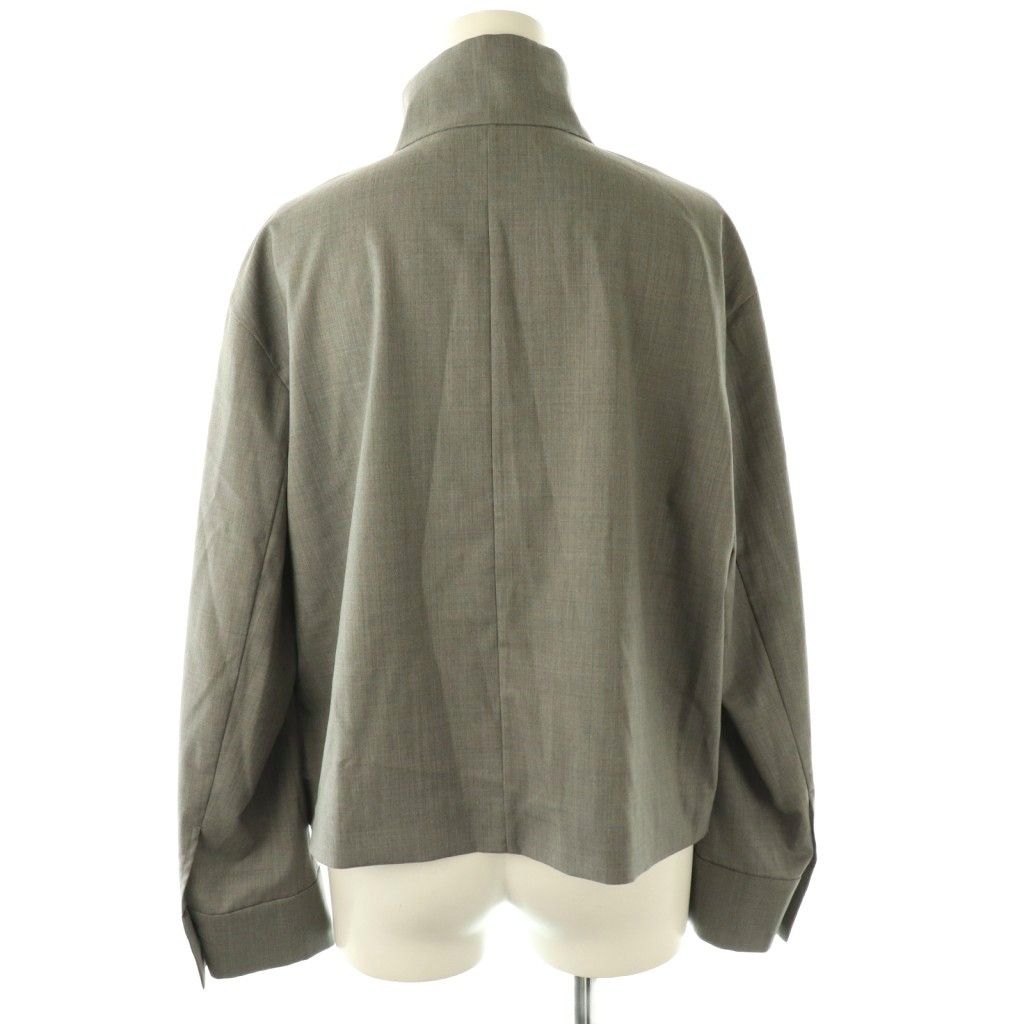 アイシービー iCB 23 AW 洗えるTWブロードブルゾン 4 グレー DO OS