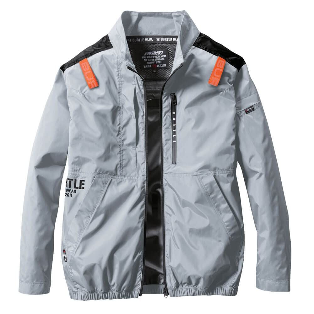 [バートル] エアークラフト 長袖 ブルゾン (ファンなし) AC2011 AIRCRAFT M 60アッシュグレー [グレー] [M]