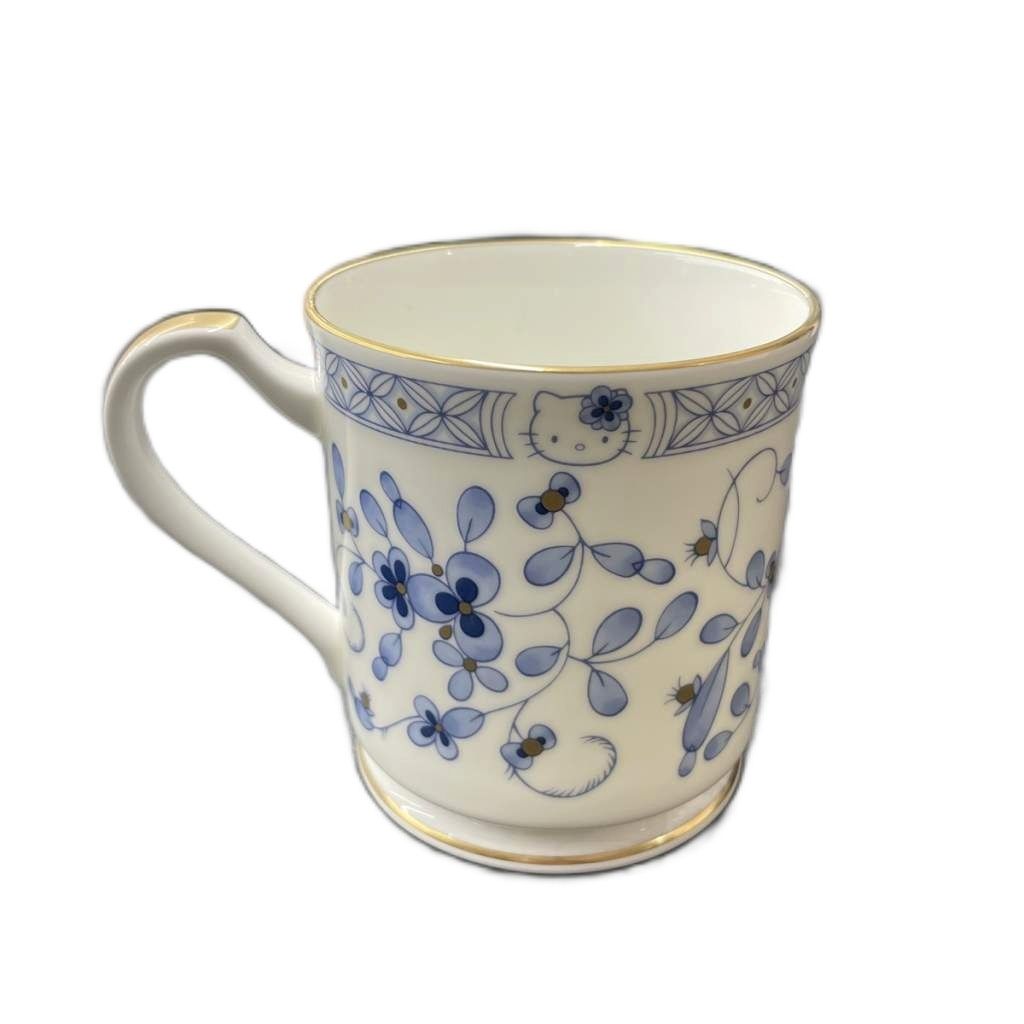 ナルミ NARUMI × ハローキティ コラボ 40周年 マグカップ コップ 花柄