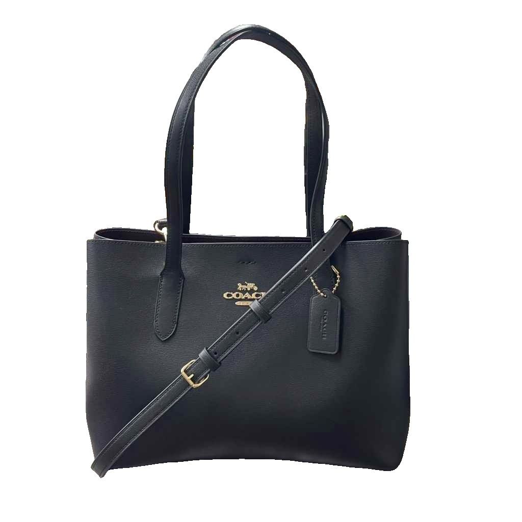 コーチ COACH トートバッグ アベニュー キャリーオール 2 way ショルダーバッグ F 48733 ブラック
