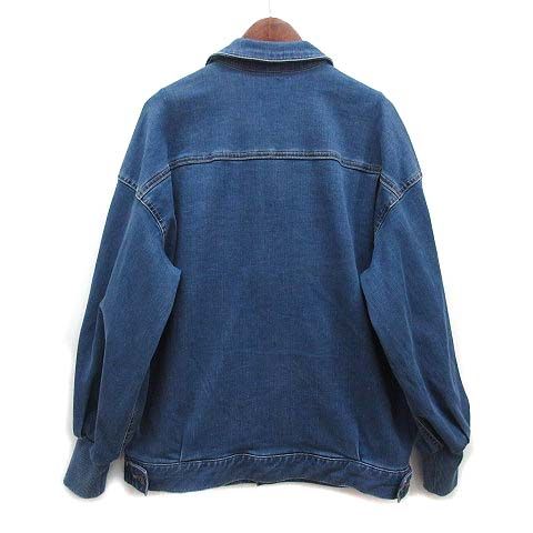 ビアズリー ガリャルダガランテ 袖パフ Gジャン デニムジャケット インディゴブルー F 2025 SS