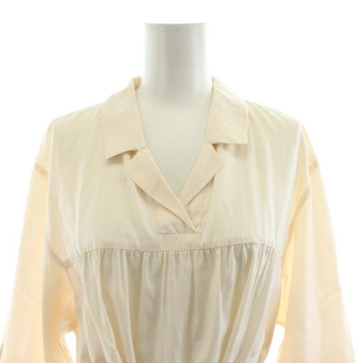 新品タグ付★DRIES VAN NOTEN★シルク100 シャツワンピース ドリスヴァンノッテン DRIES VAN NOTEN シャツワンピース ミモレ