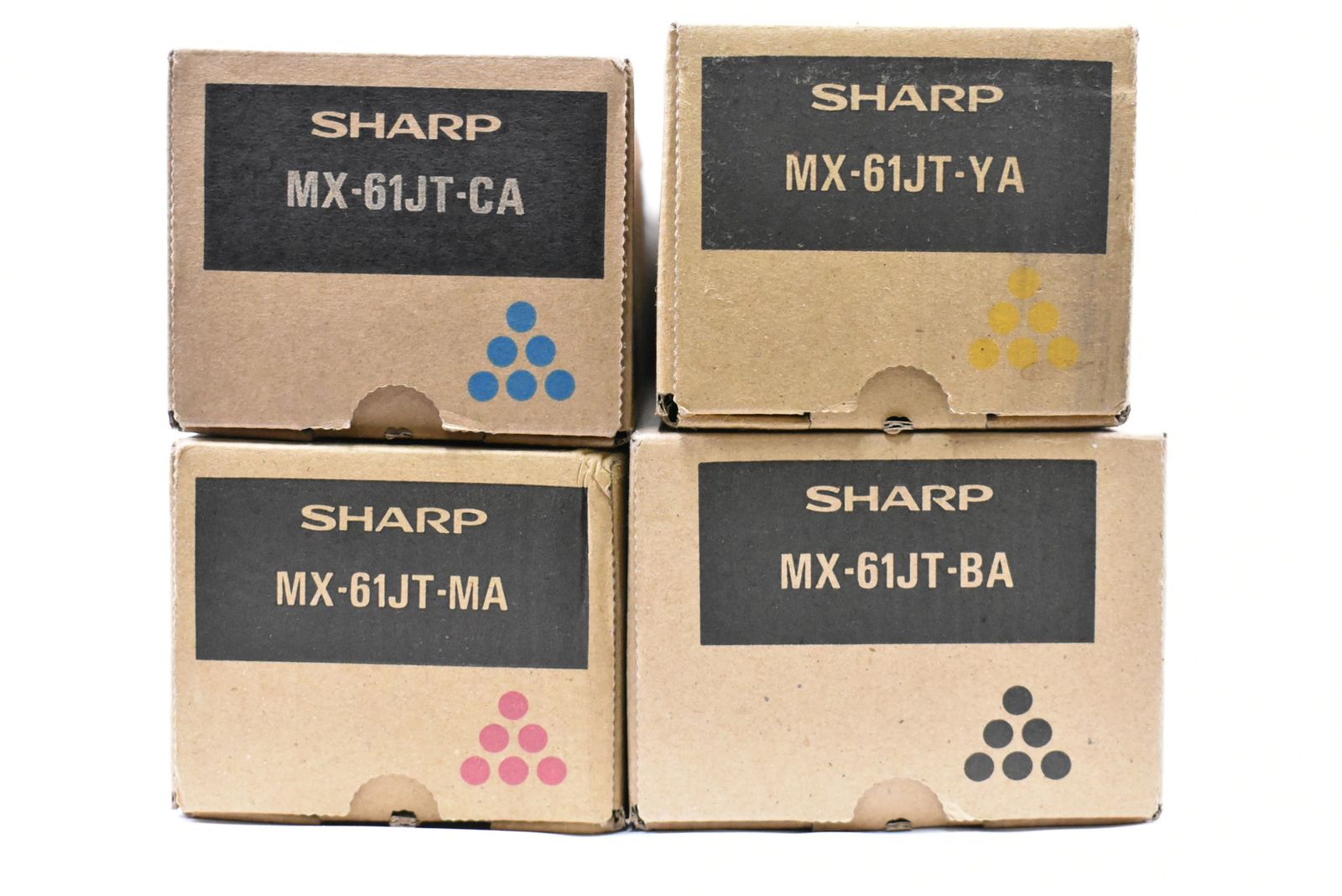 シャープ トナー MX 61 JT シアン マゼンタ イエロー ブラック SHARP L 27 byebye