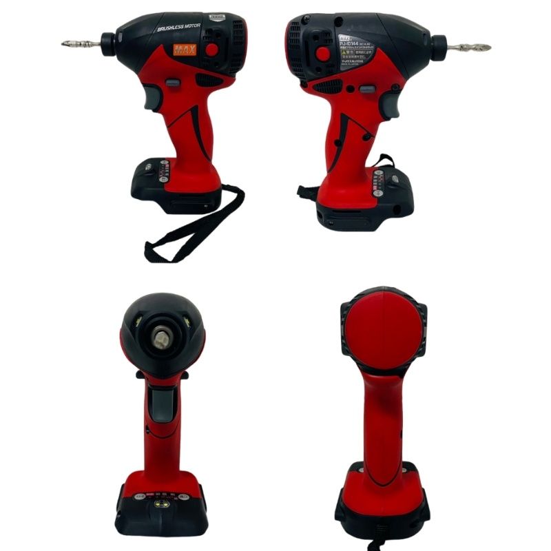 MAX マックス コードレスインパクトドライバ PJ-ID 144 14.4 V レッド バッテリー JP-L 91440 A× 充電器 JC-925