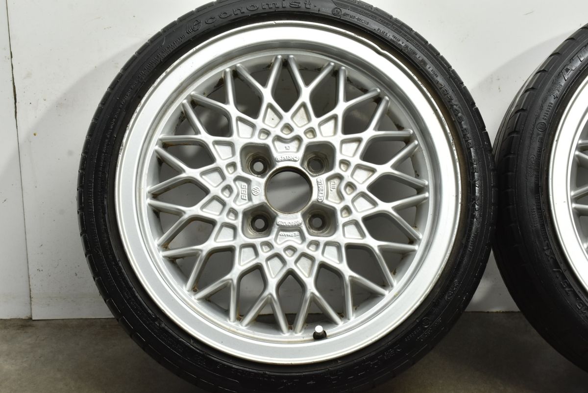  フォルクスワーゲン BBS RA 375 15 in 6 J 35 PCD 100 ATR K 165 45 R 品番 ゴルフ1 ゴルフ2 ポロ 15インチ タイヤ ホイールセット