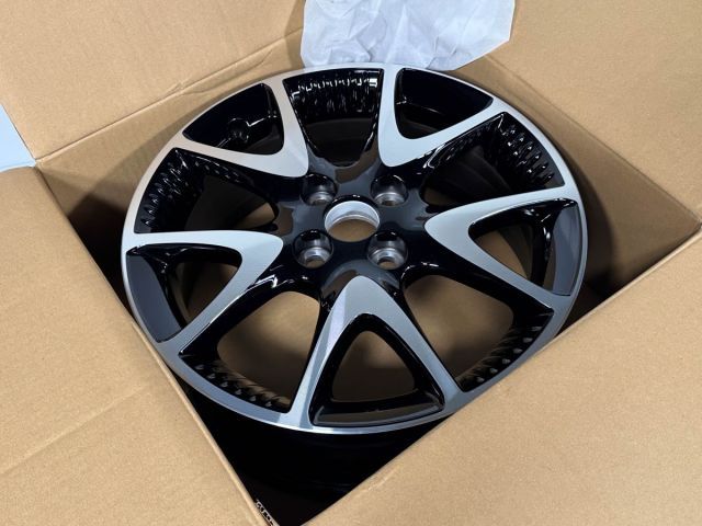 ヤリス MXPA 10 MXPH アルミホイール 1本 黒 ポリッシュ 16インチ 6 J PCD 100 4穴 ハブ径54 45 42611 K 0020 管理33556