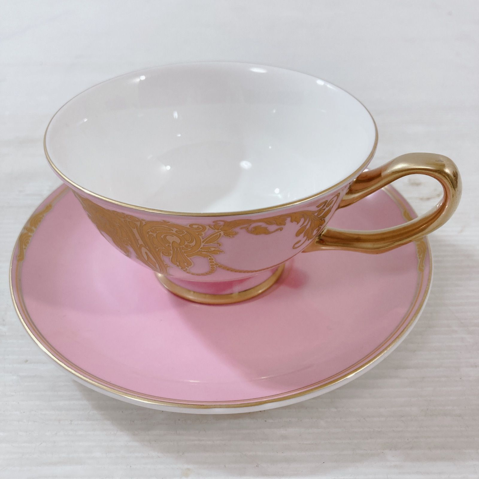 ステッチコール エインズレイ カップ ソーサー 2客セット 英国 コーヒーカップ 陶磁器 ヴィンテージティーカップ