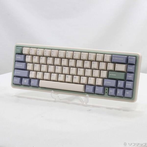 〔 品〕 Varmilo Minilo Eucalyptus Wired 67 ANSI Keyboard シルバー軸 US配列 377