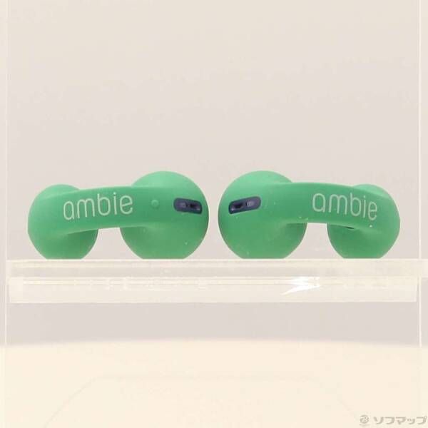 ambie sound earcuffs AM-TW02 グリーン×インディゴ Amazon.com: ambie Sound earcuffs AM-TW02, Open Ear Wireless