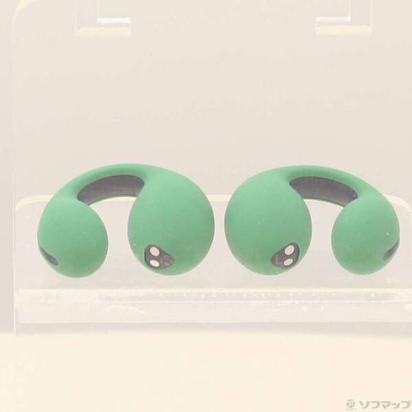 中古品〕 sound earcuffs グリーン×インディゴ AM-TW02／GIC【276