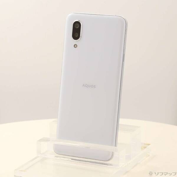 中古品〕 AQUOS sense3 plus 128GB ホワイト SH-M11 SIMフリー【269