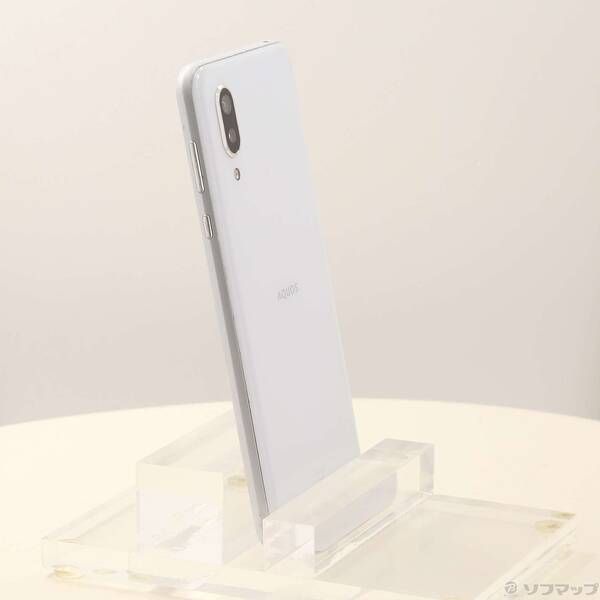 中古品〕 AQUOS sense3 plus 128GB ホワイト SH-M11 SIMフリー【269