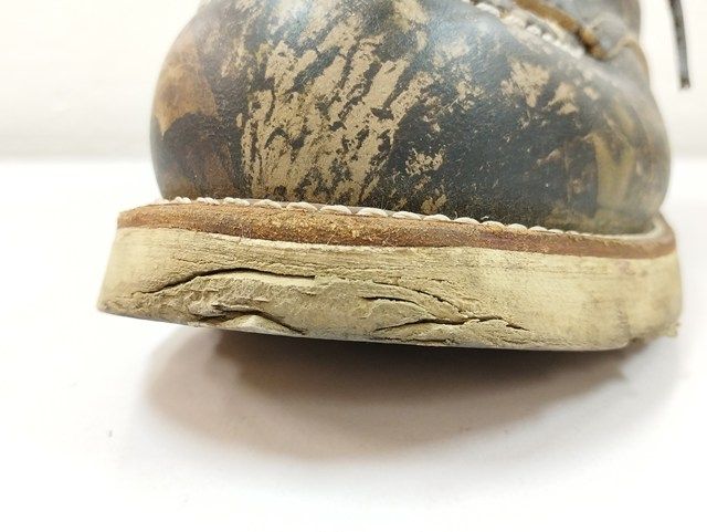  J 010 RED WING レッドウィング ブーツ 23 cm ブラウン系 Classic Work MocToe 8884 カモフラージュ その他 ブーツ 革靴