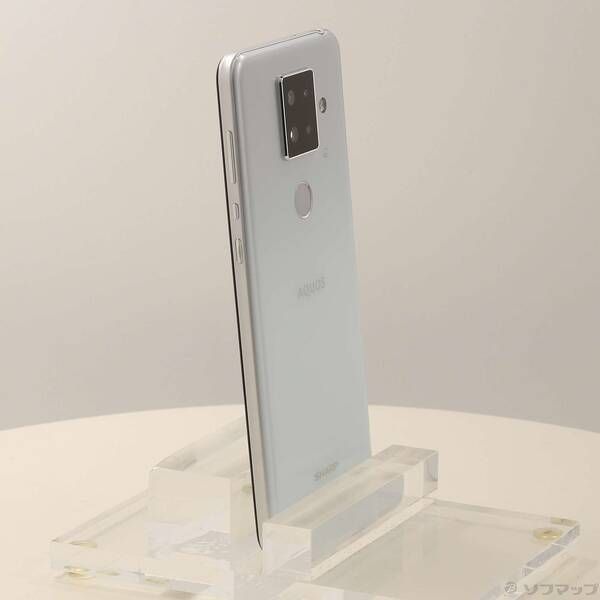 中古品〕 AQUOS sense4 plus 128GB ホワイト SH-M16 SIMフリー【352