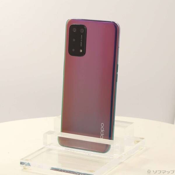 中古品〕 OPPO A54 5G 64GB ファンタスティックパープル OPG02 au