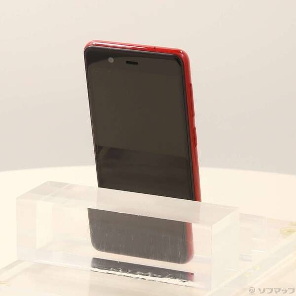 中古品〕 Rakuten Mini 32GB クリムゾンレッド C330 楽天 SIMフリー