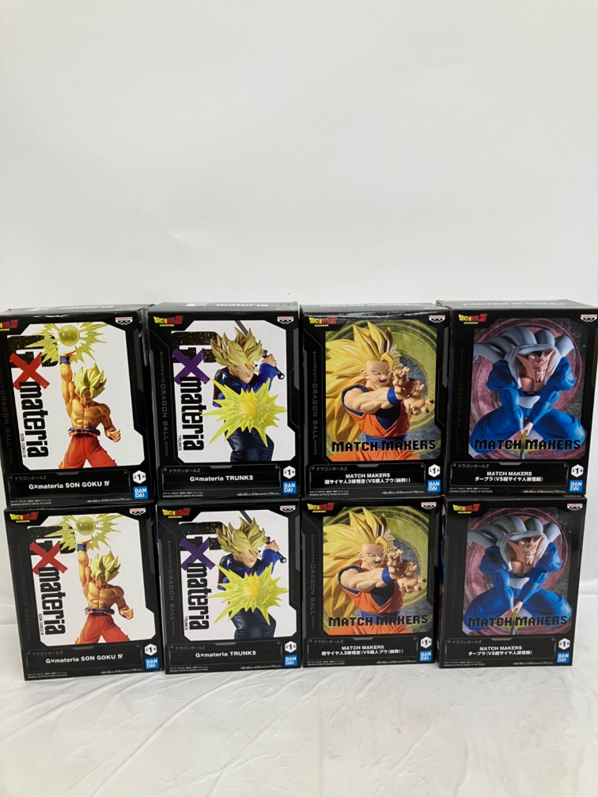 未開封 ドラゴンボールZ フィギュア 4種8個セット LFQ807 f111 - メルカリ