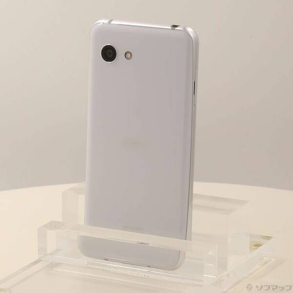 中古品〕 AQUOS R2 compact 64GB ディープホワイト SH-M09 SIMフリー