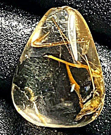 上質EU製☆ROBEAN☆定価135万円☆天然タイチンルチルクォーツ太金針