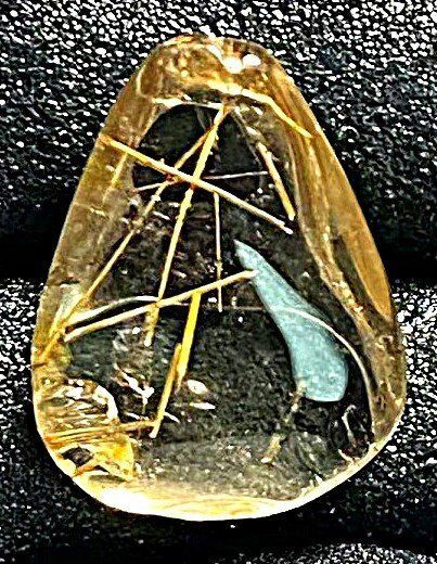 上質EU製☆ROBEAN☆定価135万円☆天然タイチンルチルクォーツ太金針