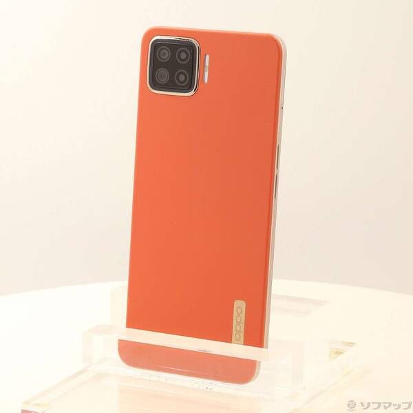 中古品〕 OPPO A73 64GB オレンジ ZKVE2002OR 楽天 SIMフリー【352