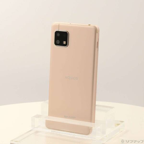 中古品〕 AQUOS sense4 lite 64GB ライトカッパー SH-RM15 楽天 SIM