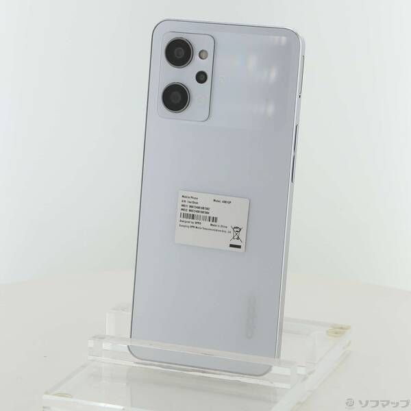 中古品〕 OPPO Reno9 A 128GB ムーンホワイト YMOPRENO9A Y!mobile SIM