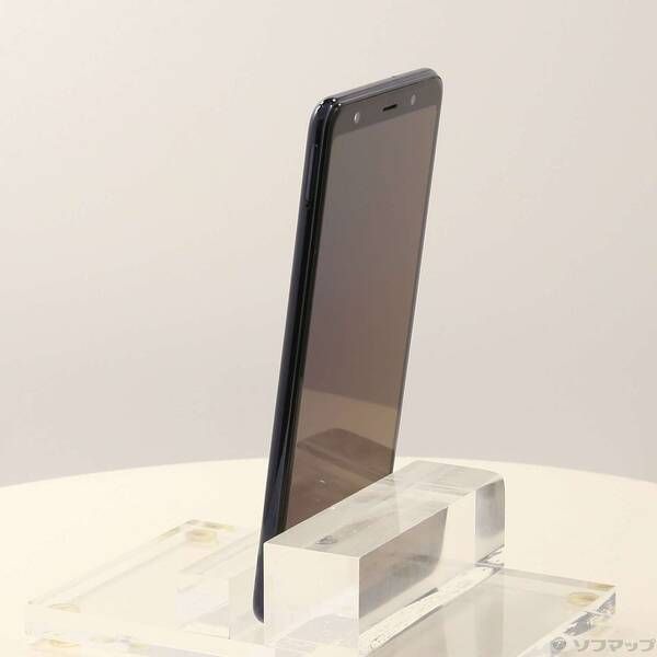 中古品〕 GALAXY A7 64GB ブラック SM-A750C 楽天 SIMフリー【295