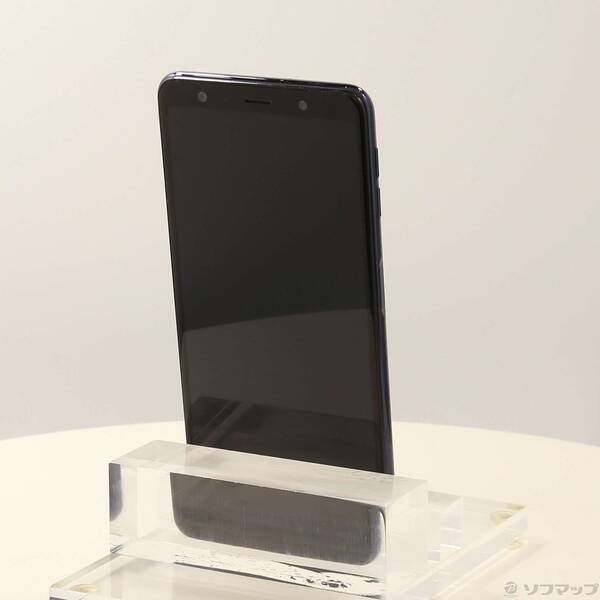 中古品〕 GALAXY A7 64GB ブラック SM-A750C 楽天 SIMフリー【295