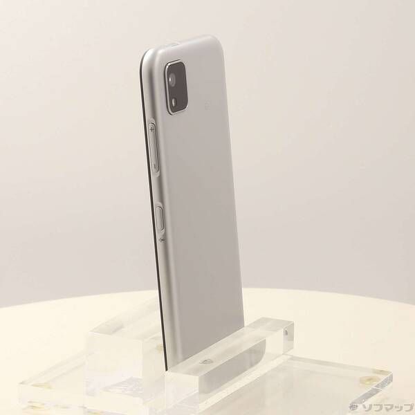 中古品〕 かんたんスマホ3 64GB シルバー KYSFM1 Y!mobile SIMフリー