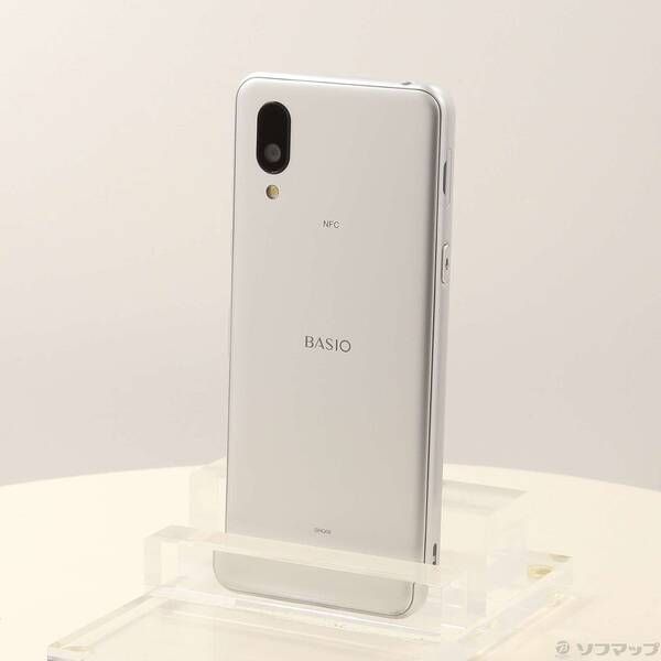 中古品〕 BASIO active 64GB シルバー SHG09 au SIMフリー【276