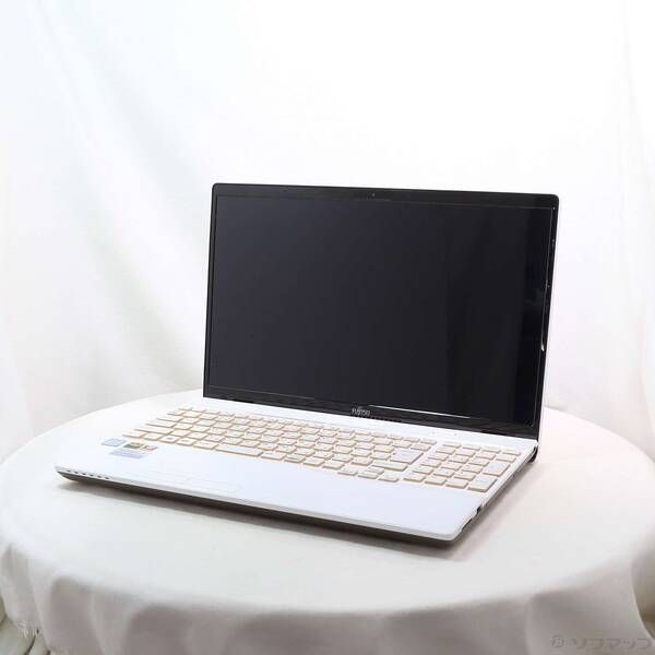 〔中古品〕 LIFEBOOK AH77／D1 FMVA77D1W プレミアムホワイト【349】