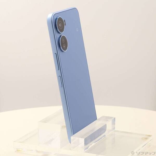 中古品〕 Libero 5G IV 128GB ブルー ZESCD1 Y!mobile SIMフリー【368