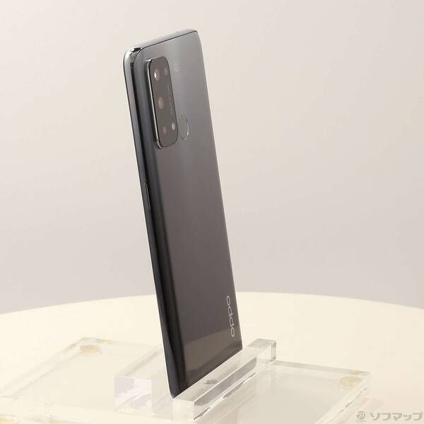 中古品〕 OPPO Reno5 A 128GB シルバーブラック A103OP Y!mobile SIM