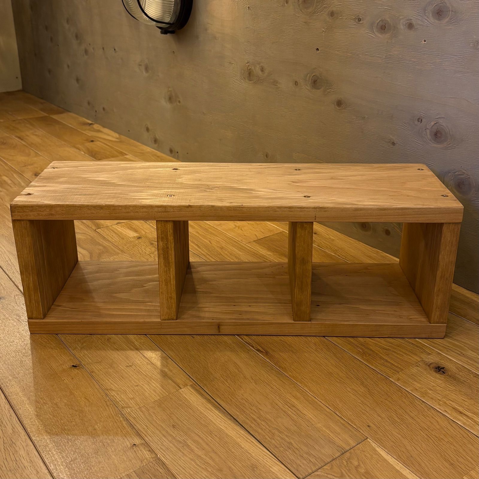 木製 ハンドメイド 棚 3段 | オープンラック ラック 52.5×27×100cm ナチュラル おしゃれ 収納棚 diy 小棚 iichi 物品棚 ホワイトの