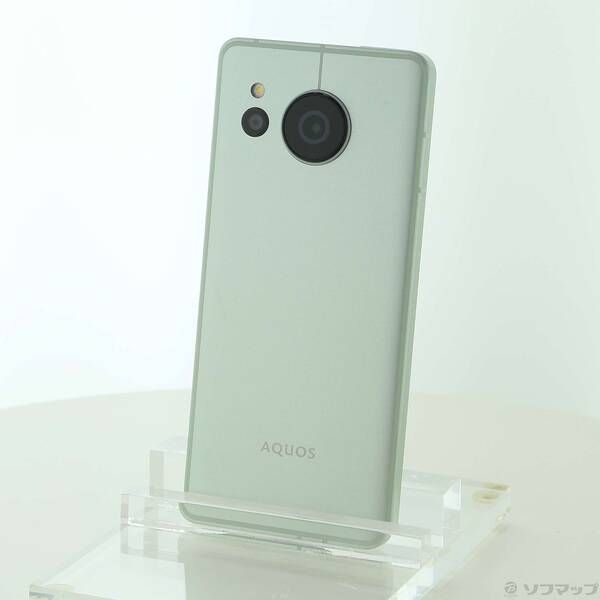 中古品〕 AQUOS sense8 128GB ペールグリーン SH-M26 SIMフリー【344