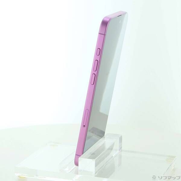 中古品〕 iPhone16 Plus 512GB ピンク MXVQ3J／A SIMフリー【262