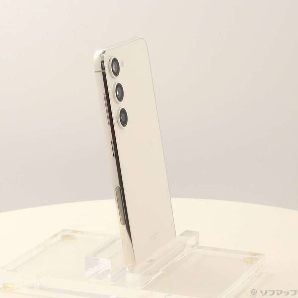 中古品〕 Galaxy S23 256GB クリーム SCG19 au SIMフリー【196