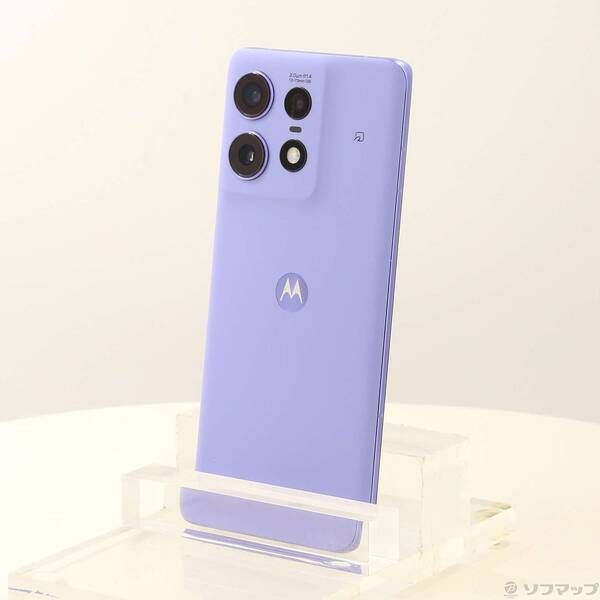 中古品〕 motorola edge 50s pro 256GB リュクスラベンダー MOSAH2