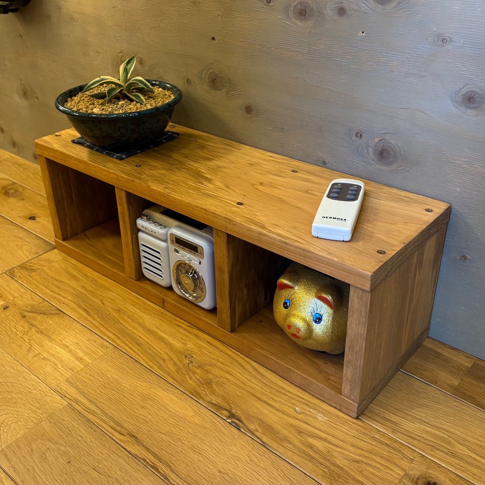 木製 ハンドメイド 棚 3段 | オープンラック ラック 52.5×27×100cm ナチュラル おしゃれ 収納棚 diy 小棚 iichi 物品棚 ホワイトの