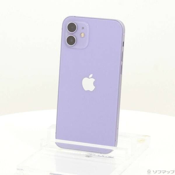 中古品〕 iPhone12 128GB パープル MJNJ3J／A SIMフリー【344】 - メルカリ